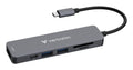 Verbatim 32156 Schnittstellen-Hub USB 3.2 Gen 1 (3.1 Gen 1) Type-C 5000 Mbit/s Grau