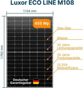 Luxor ECO LINE M108 Glas/Folie 425Wp