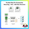 Petkit Katzenklo Müllbeutel für Pura Max 2/ Purobot Max Pro